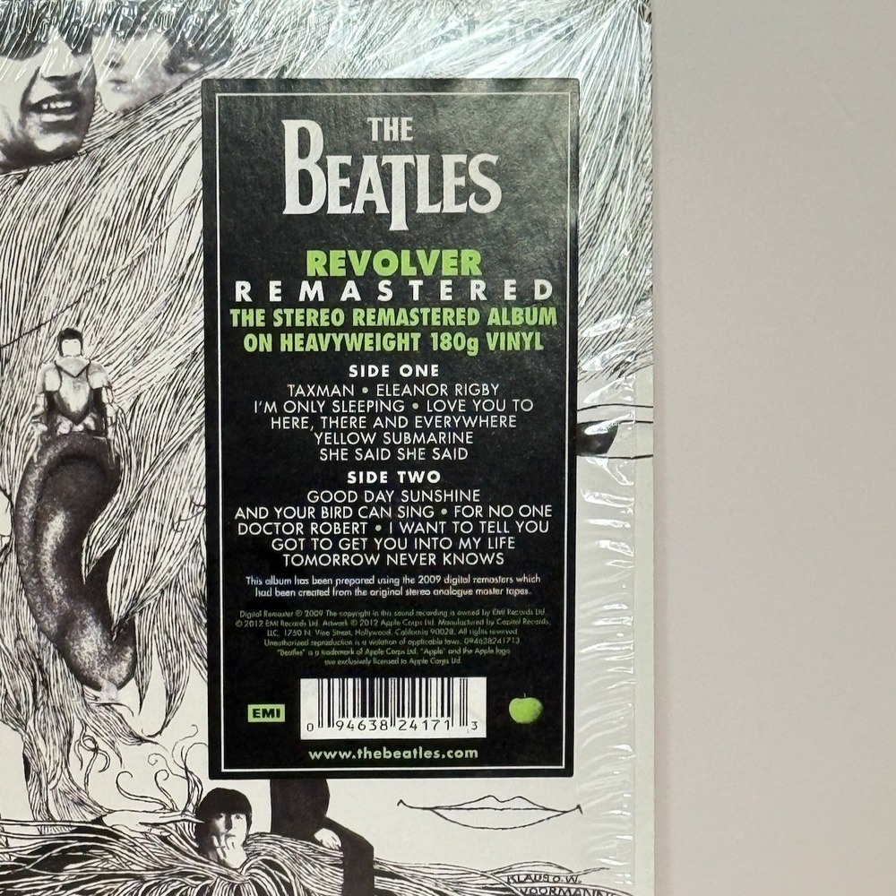 Beatles - Revolver Remastered 180g Heavyweight Vinyl Stereo LP 2012 Reissue - Picture 3 of 8
